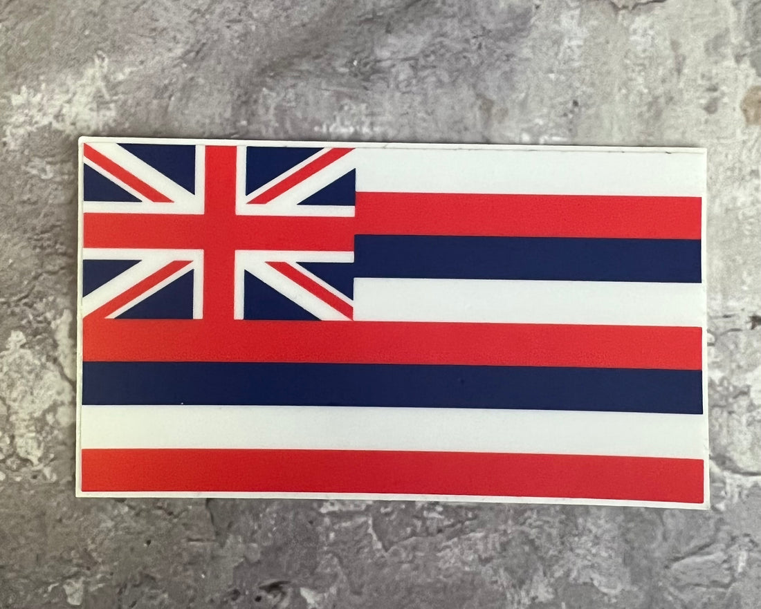 STICKER HAE HAWAI'I FLAG
