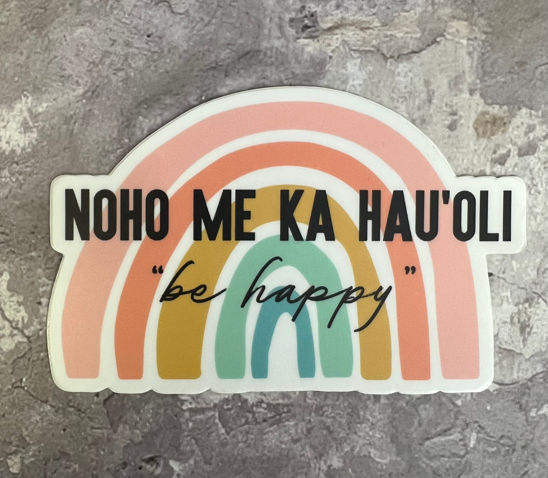 STICKER BE HAPPY
