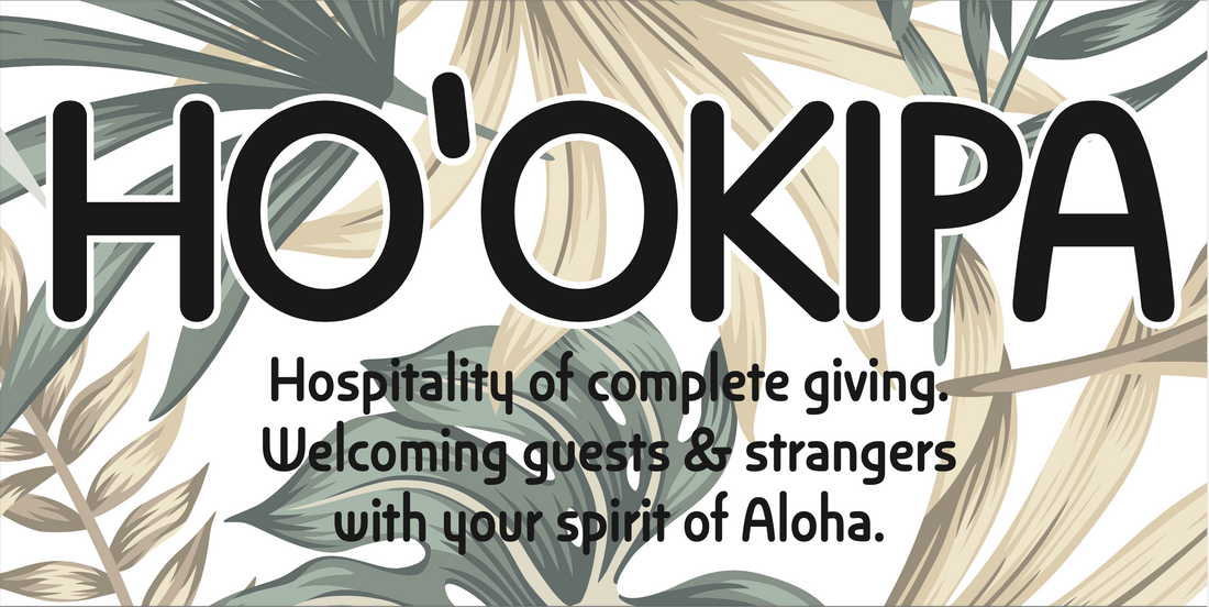 HO'OKIPA WOOD SIGN